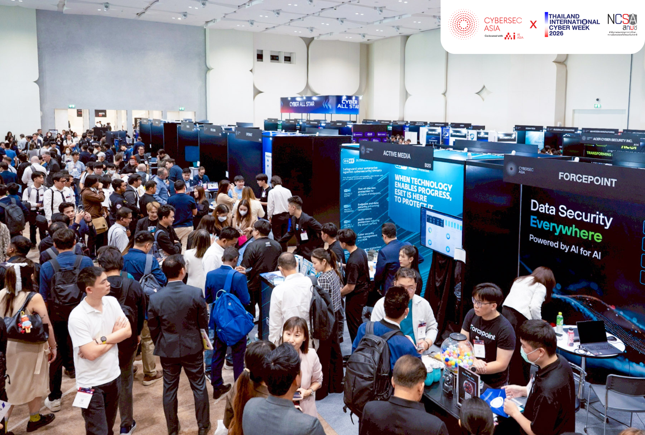กรุงเทพฯ ก้าวสู่หมุดหมายสำคัญด้านไซเบอร์ระดับภูมิภาค กับงาน Cybersec Asia x Thailand International Cyber Week 2026 และ AI ASIA เปิดโอกาสใหม่สู่เศรษฐกิจดิจิทัล